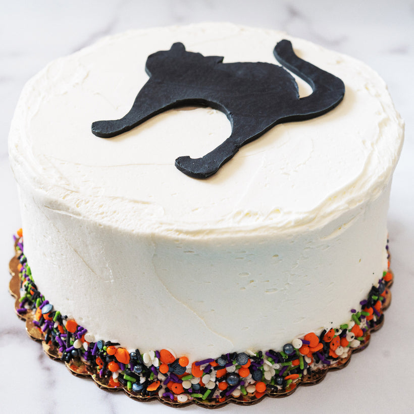 Black Cat Cake Design - Susan Brings Dessert